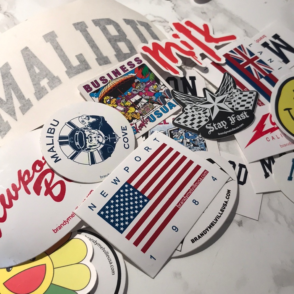 YOU PICK brandy melville stickers (8)